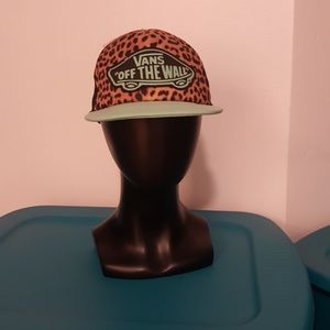 Vans flat brim baseball hat